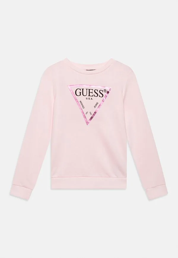Детская спортивная толстовка в стиле "корпус" Guess, Ballet Pink — фото 3