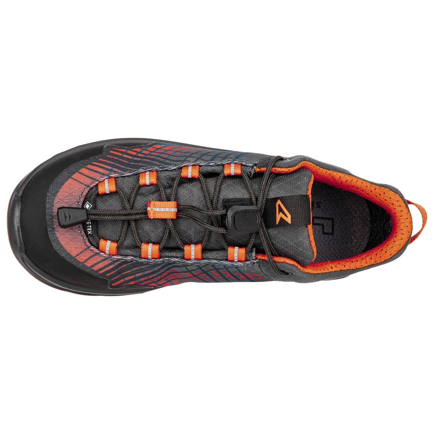 Мультиспортивная обувь Lowa Kid's Carezza GTX Lo, цвет Anthracite/Orange — фото 3
