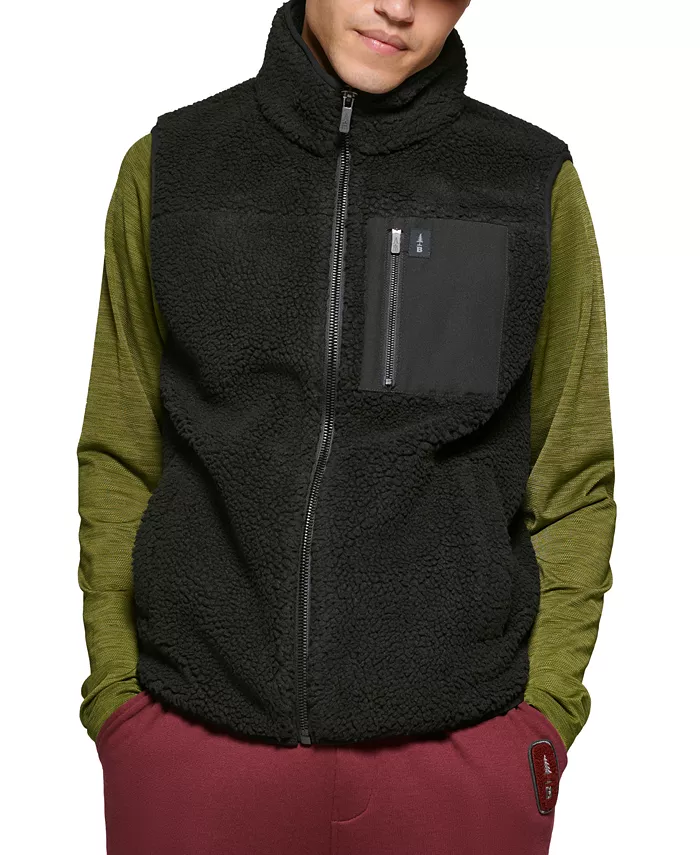 

Мужской жилет Coastal Fleece Full-Mole BASS OUTDOOR, черный
