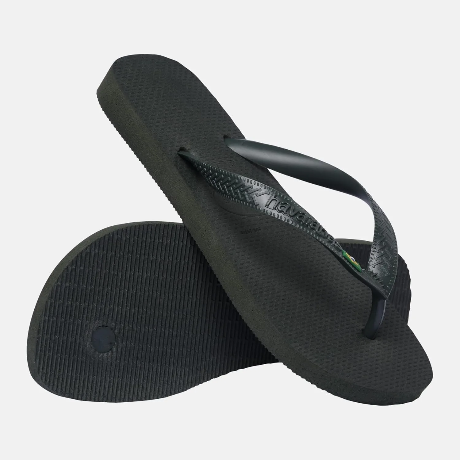 Шлепанцы Havaianas Top Brazil, зеленый — фото 2