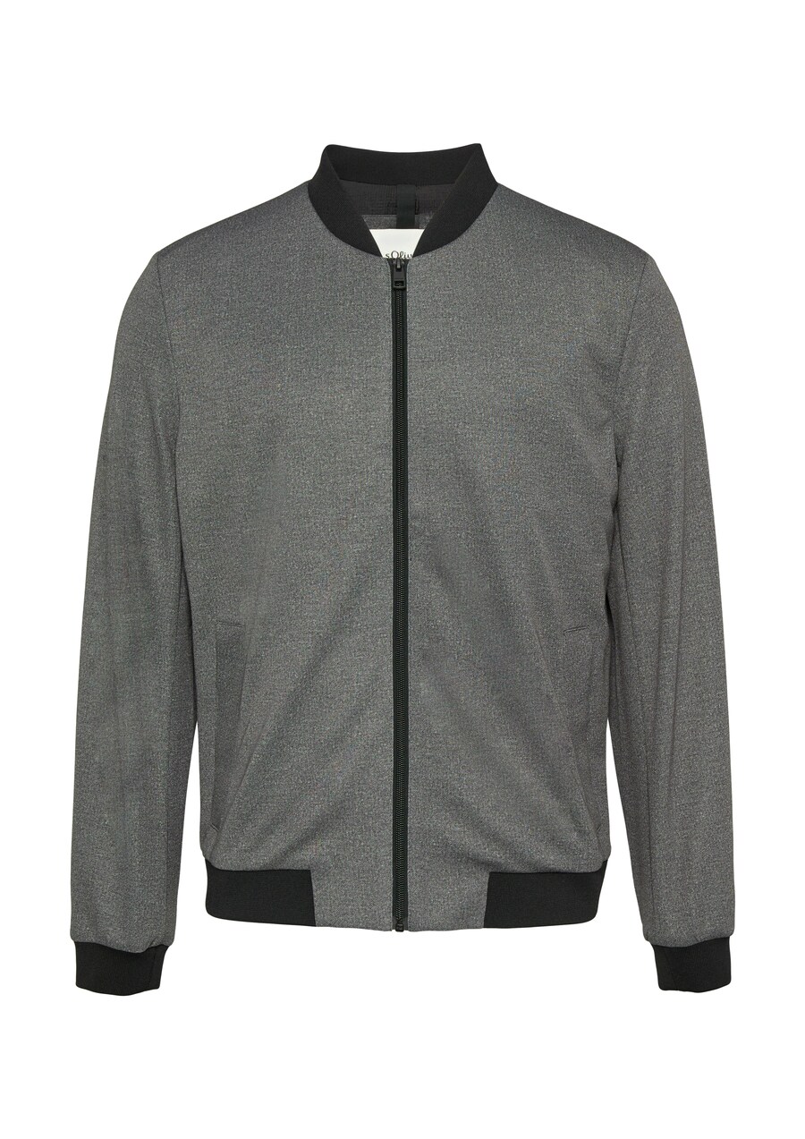 

Межсезонная куртка s.Oliver BLACK LABEL Jogg, пятнистый серый