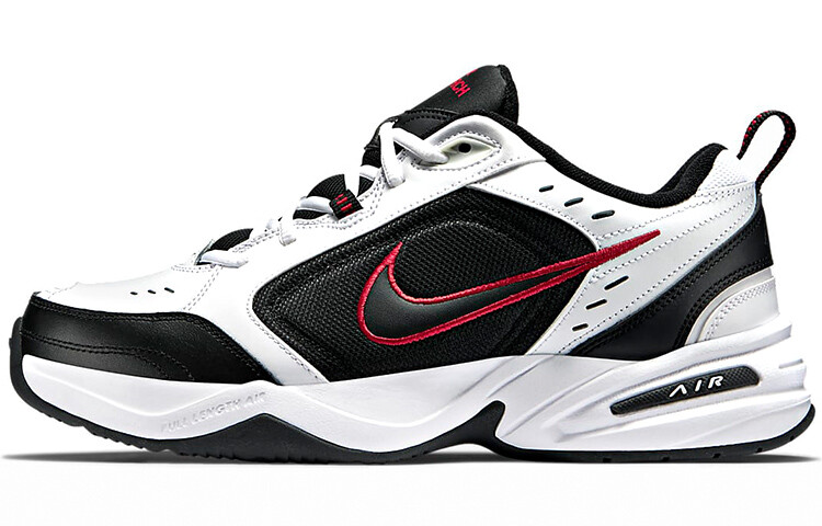 

Nike Air Monarch IV 4E широкие белые красные, Красный, Nike Air Monarch IV 4E широкие белые красные