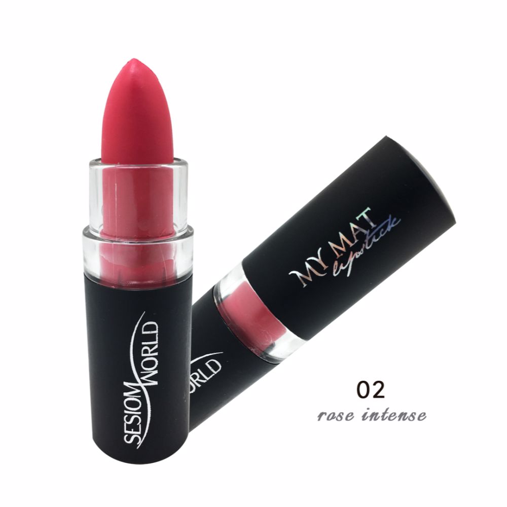 

Губная помада Barra De Labios My Mat Matte Sesiom World, цвет 02 rose intense