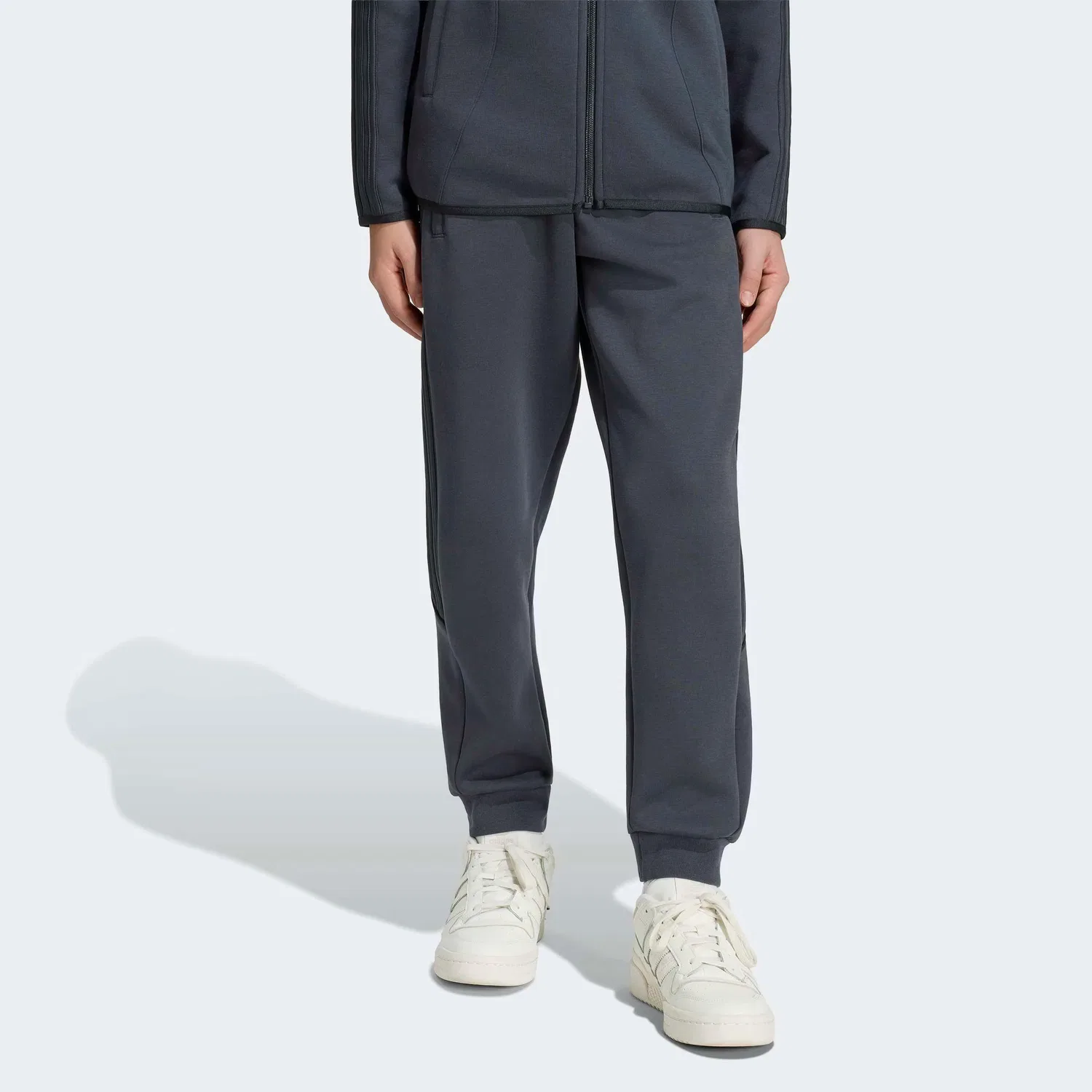 Зауженные брюки Adidas Originals, темно-серый