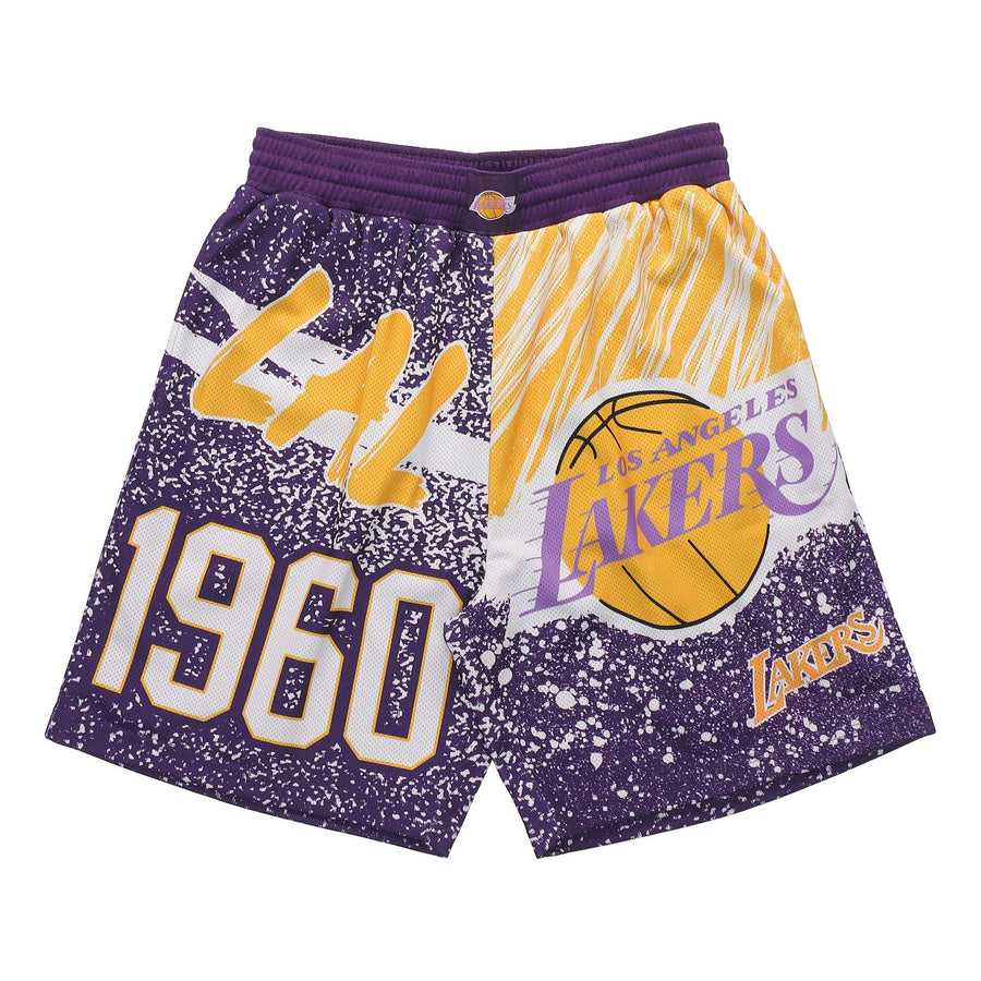 

Спортивные шорты Mitchell & Ness x NBA Jumbotron Sublimated Shorts 'Los Angeles Lakers', фиолетовый