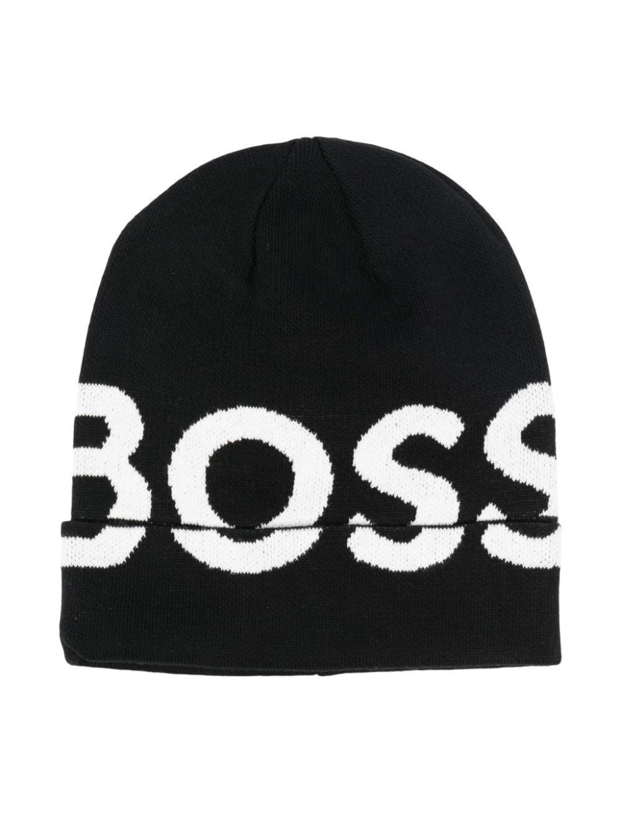 

Шапка бини с логотипом BOSS Kidswear, черный