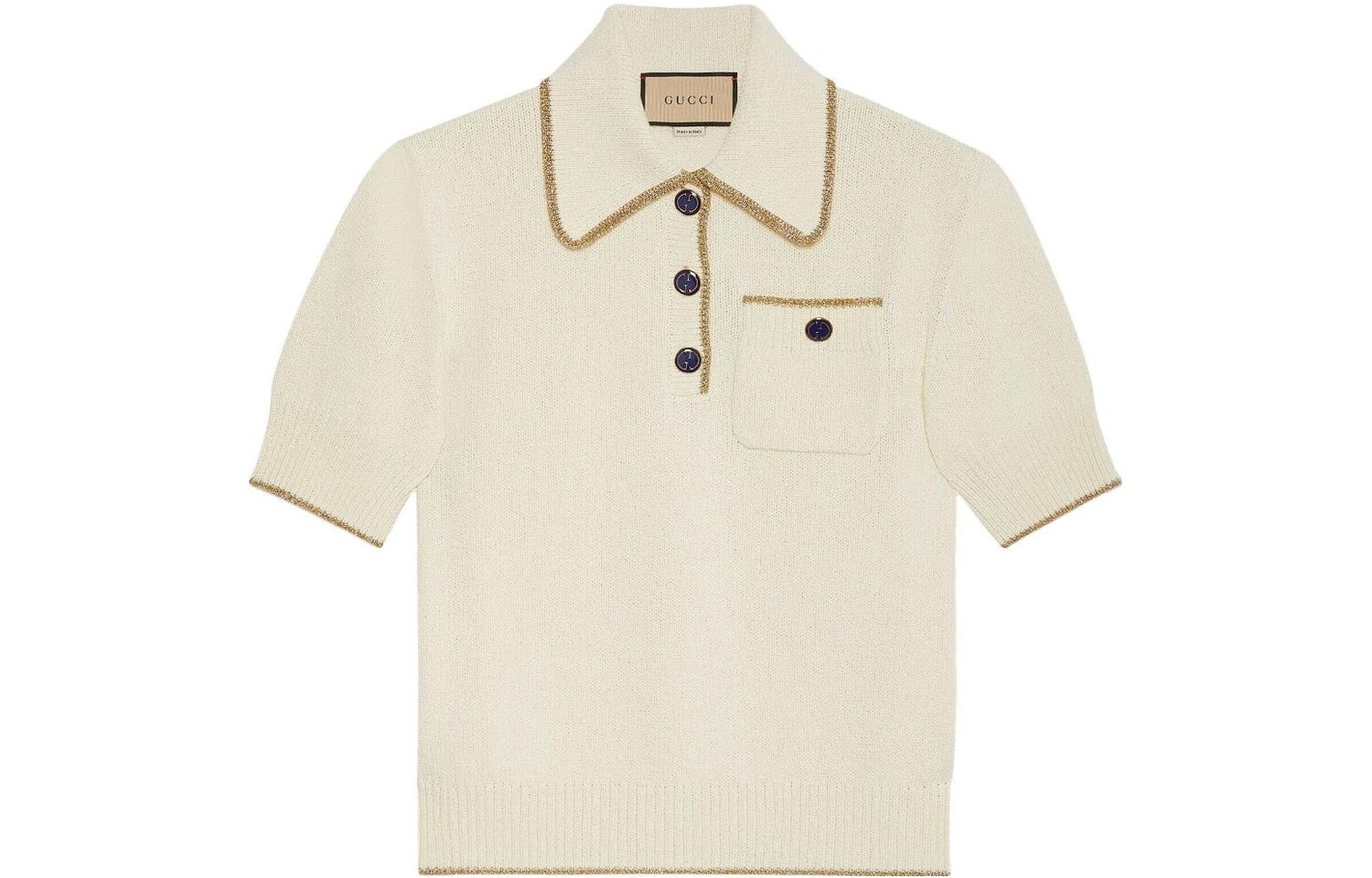 

GUCCI Женская ФУТБОЛКА ПОЛО, цвет Beige