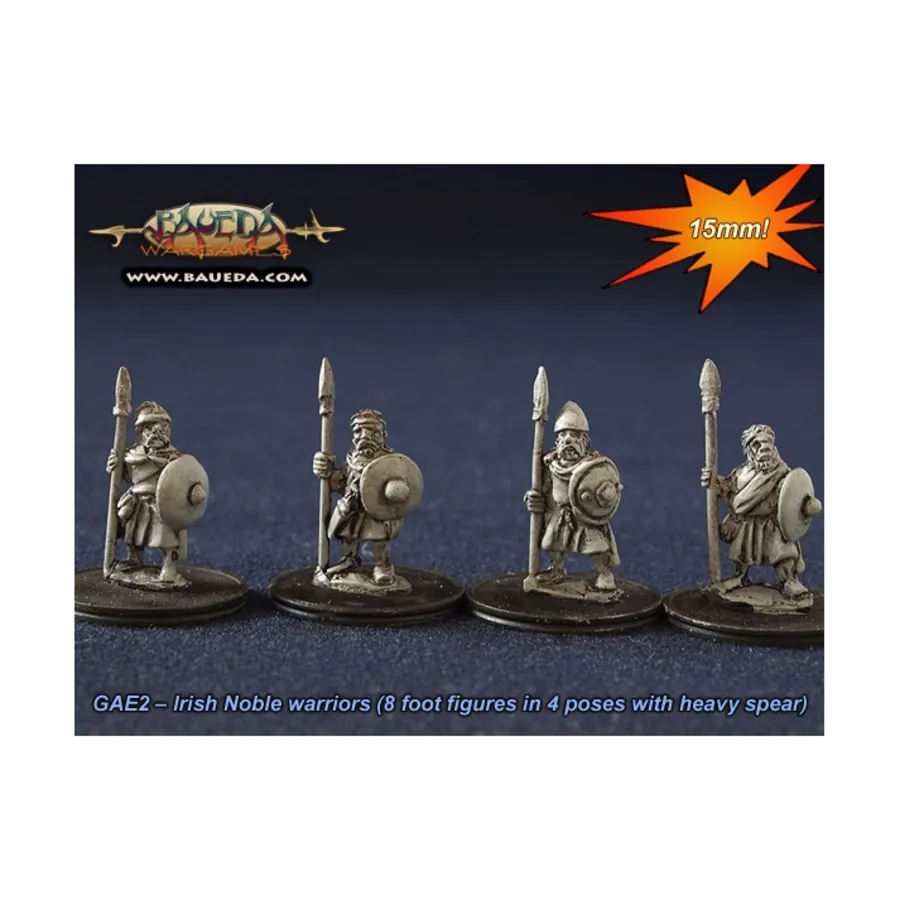 

Скандинавские ирландские благородные воины, Historical Miniatures - Norse (15mm) (Baueda)