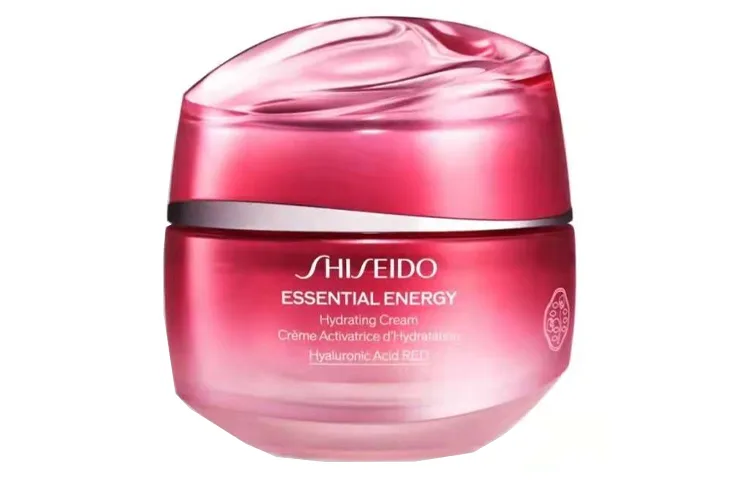 Крем для лица Shiseido — Яркий, освежающий и увлажняющий , 2022 New Radiance Serums Red Waist Day Cream (SPF20), 50 мл — фото 2