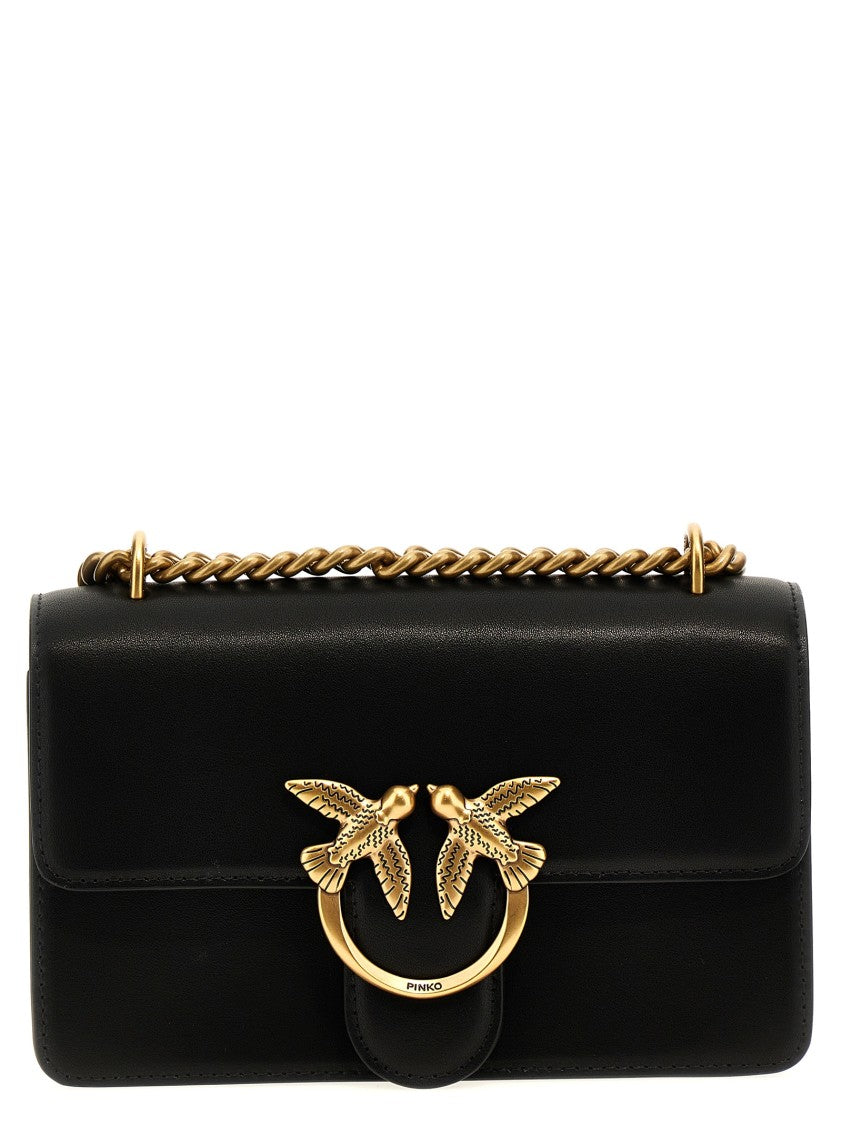 

Мини-сумка Love Bag One Simply через плечо PINKO, черный