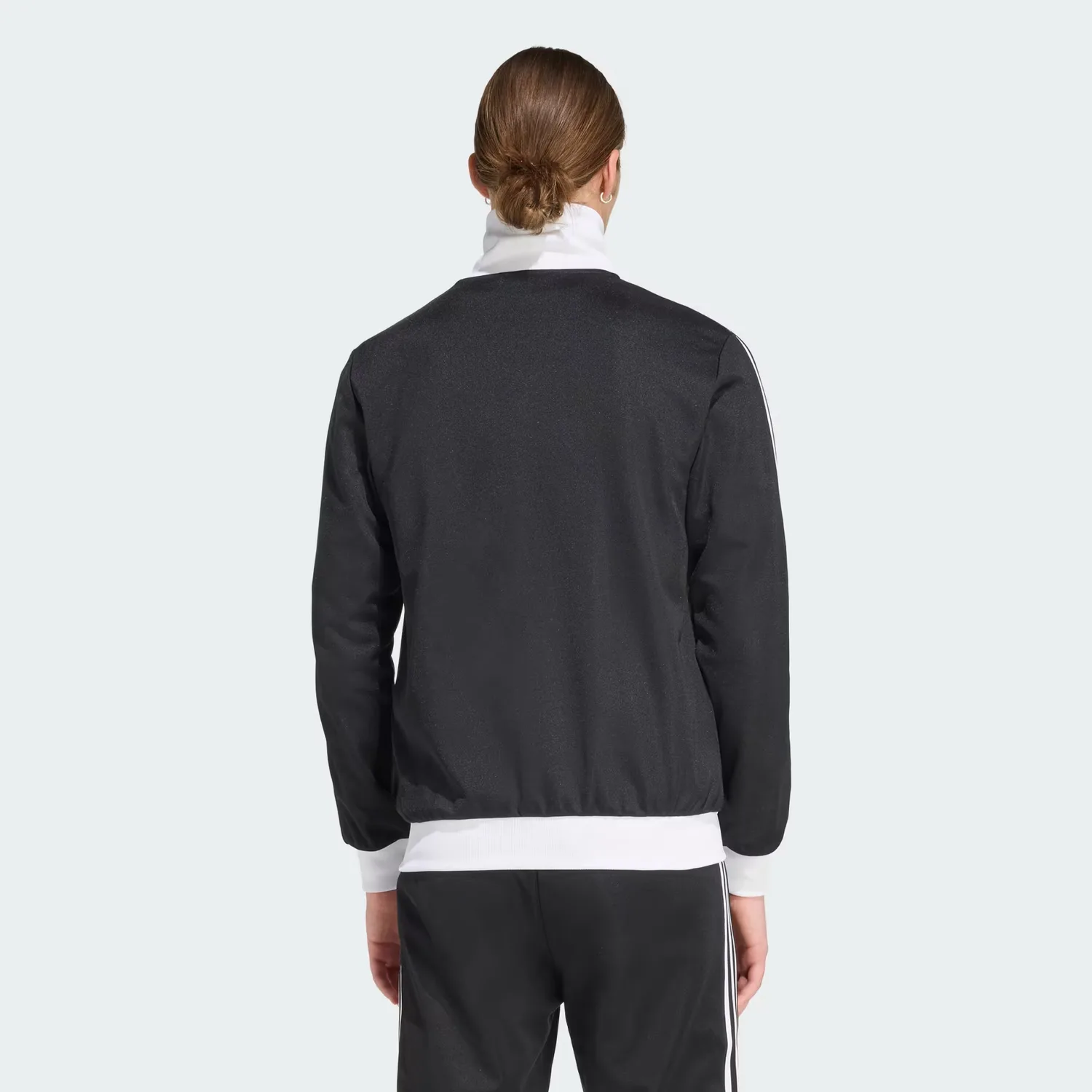 Свитер zip beckbenbauer Adidas Originals, черный — фото 4