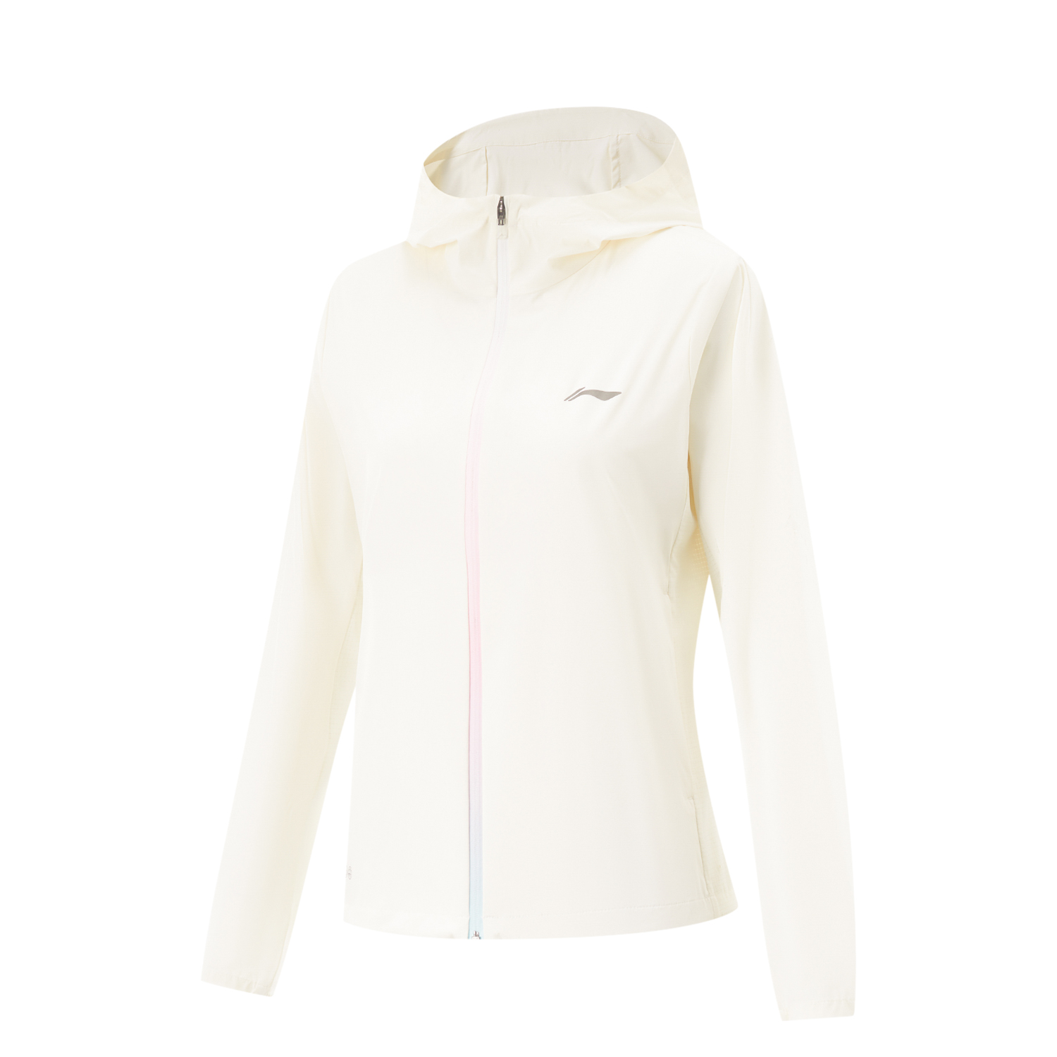 

LINING Куртка для бега, Champagne White