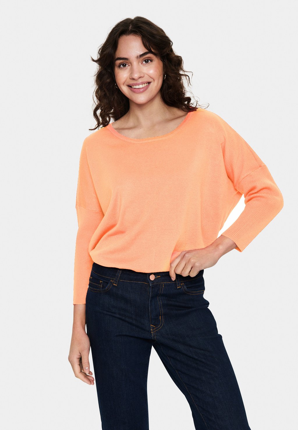 

Джемпер MILASZ R-NECK Saint Tropez, оранжевый