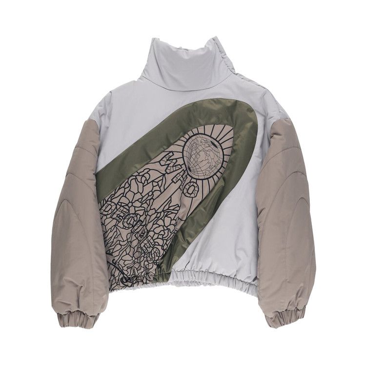 

Пуховик Who Decides War Diagonal Glass Puffer, Multicolor