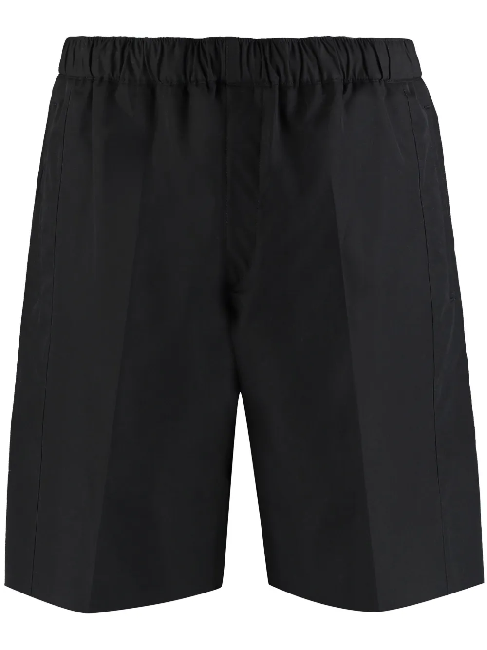 

Однотонные шорты-бермуды Alexander McQueen, черный