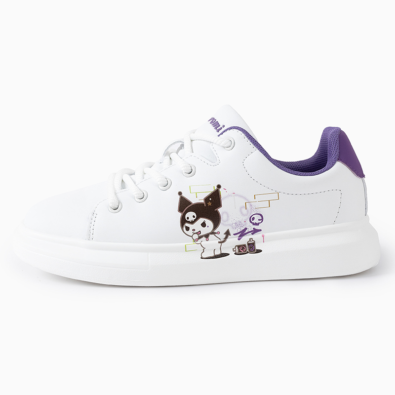 

Hello Kitty Легкие низкие женские кроссовки для скейтбординга Sanrio x Kulomi, белые