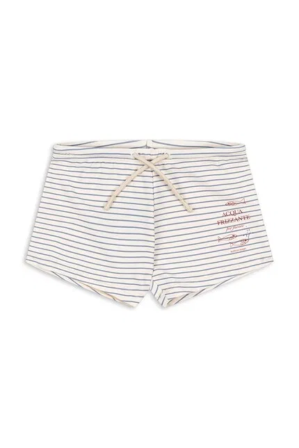 Плавки детские с узором ASTER SWIM PANTS GRS Konges Sløjd, синий — фото 2