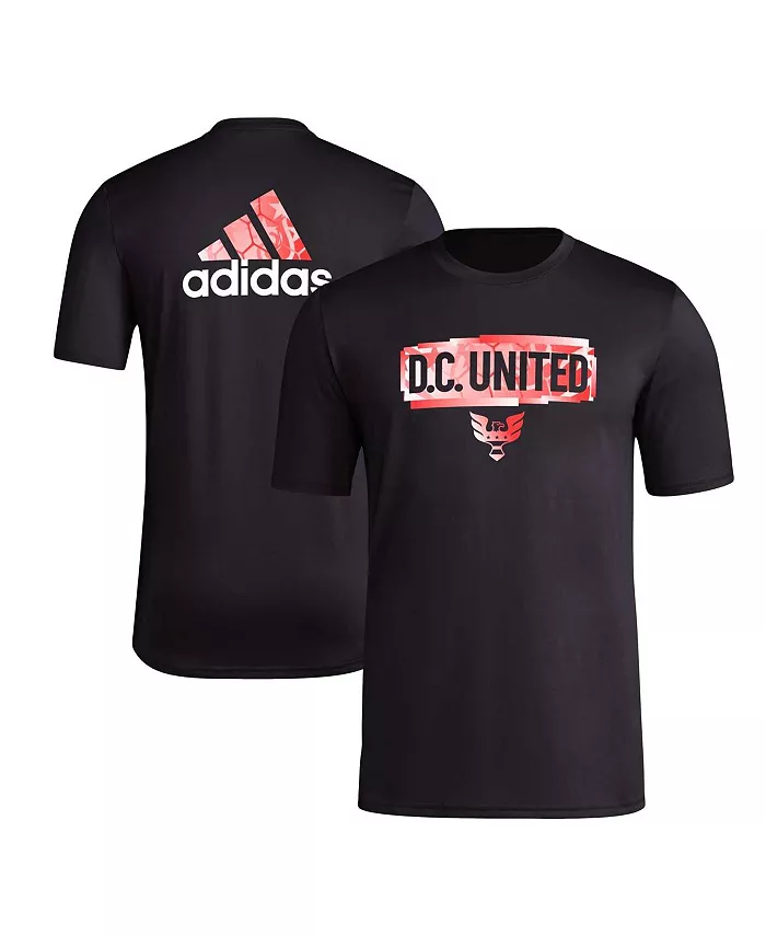

Мужская черная футболка D.C. United Local Pop AEROREADY adidas