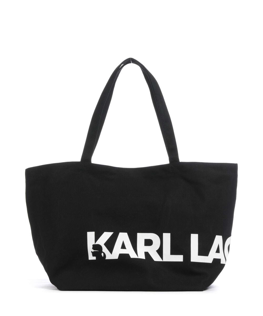 

K/Essential шоппер из хлопка Karl Lagerfeld, черный