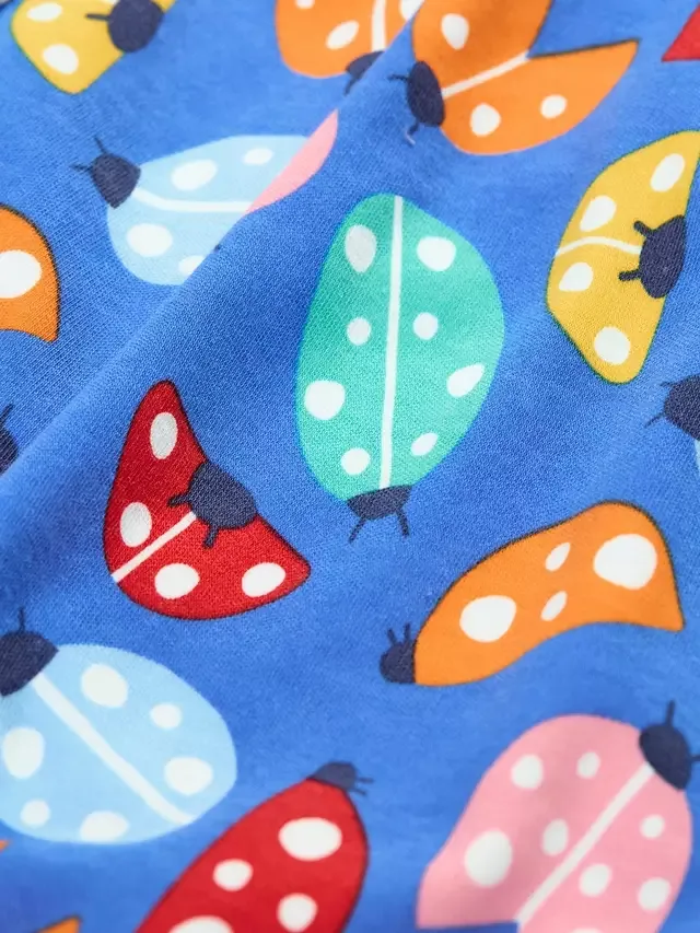 Детский хлопковый комбинезончик Baby Peony, Ladybird Loveliness Frugi — фото 3
