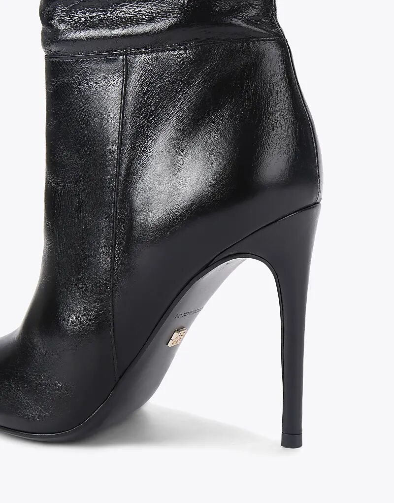 Сапоги KG Kurt Geiger Tigerlily из черной кожи — фото 3