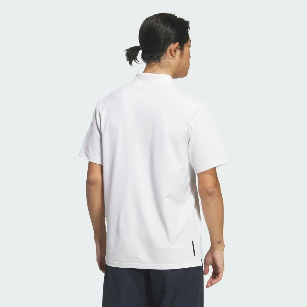 Футболка-поло Premium Regular Fit Adidas, white — фото 2