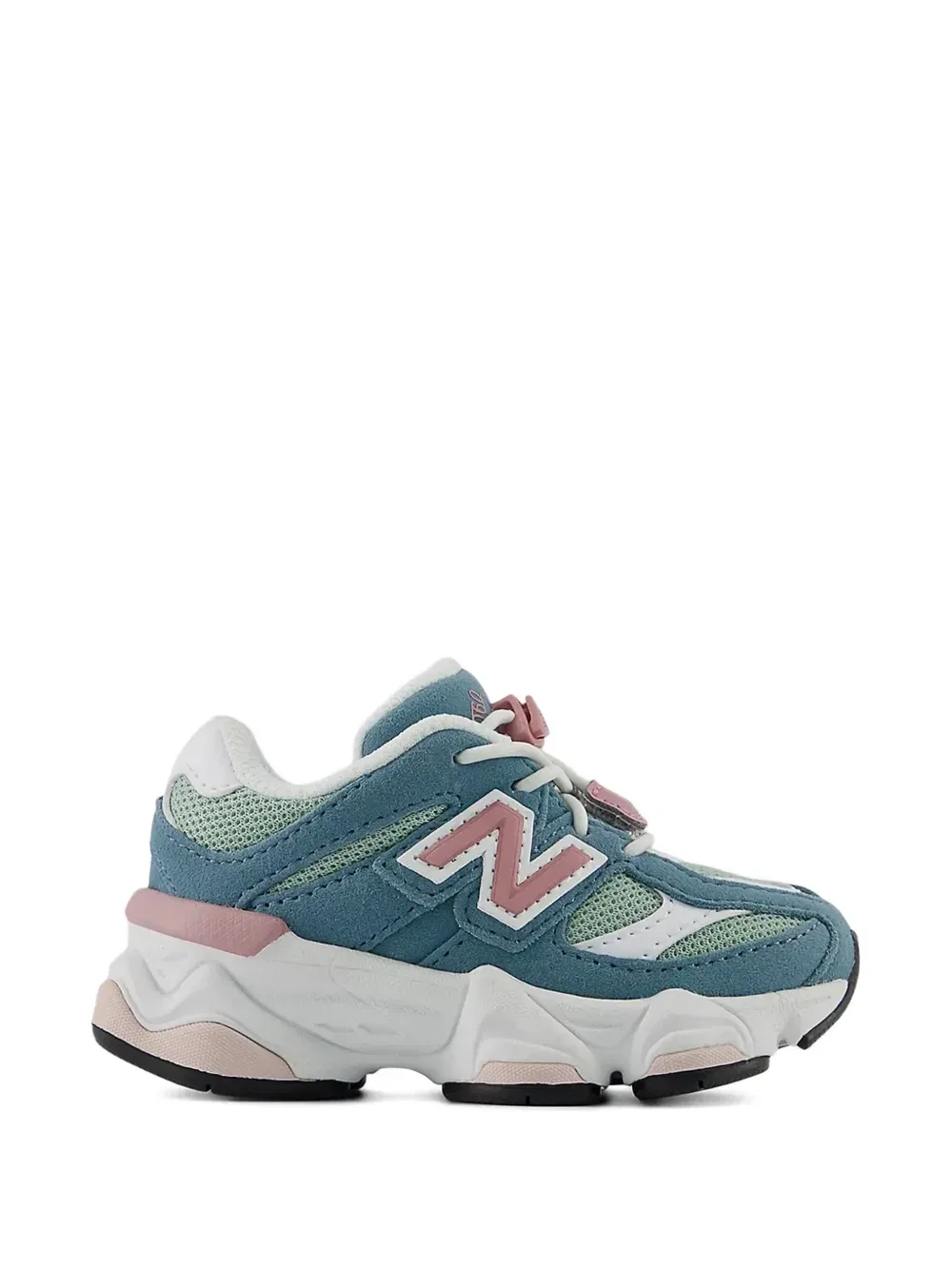 Кроссовки 9060 на низкой подошве New Balance Kids, синий — фото 2