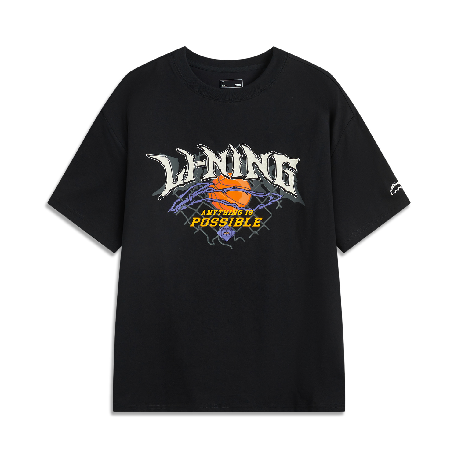 

Футболка Li-Ning Sports Life Collection мужская черная