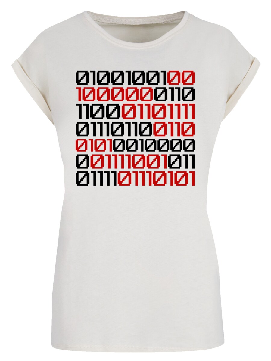 

Рубашка F4NT4STIC I Love You 01001001 Binary Code Valentinstag, песочный