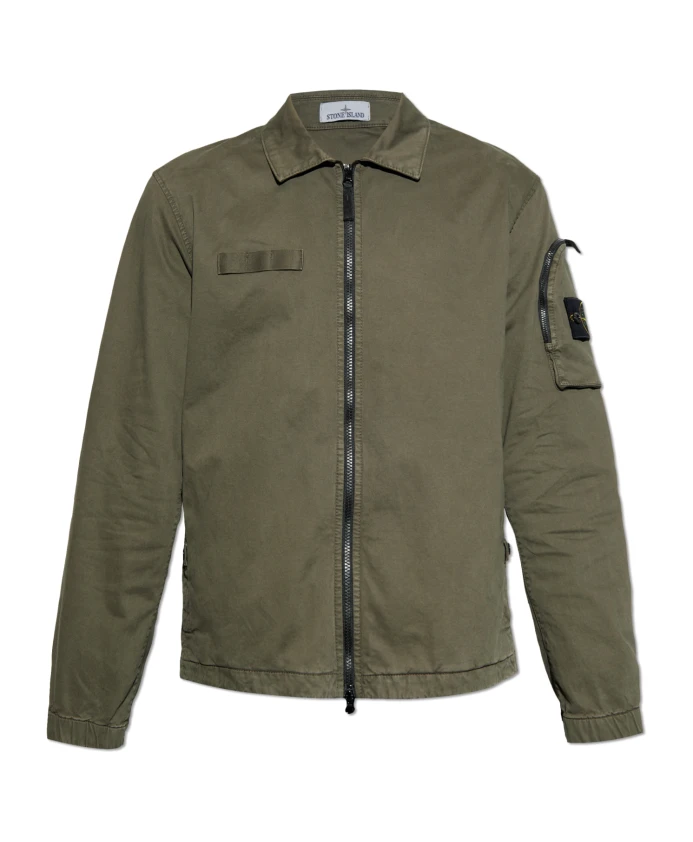 

Рубашка с логотипом Stone Island, зеленый