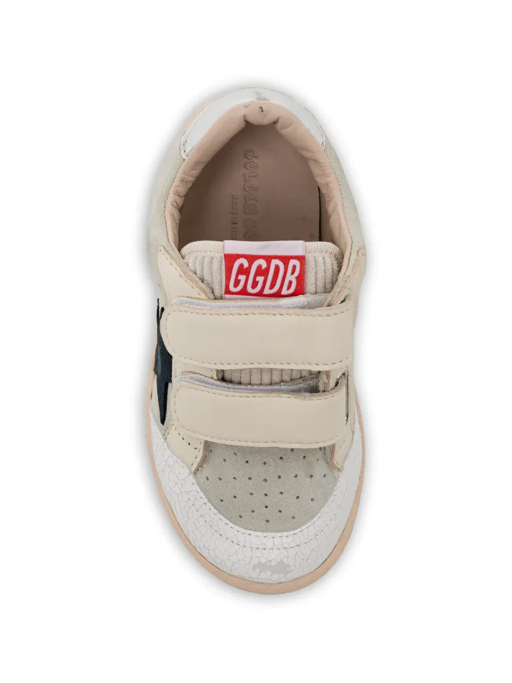 Кроссовки в стиле старой школы Golden Goose Kids, серый — фото 3