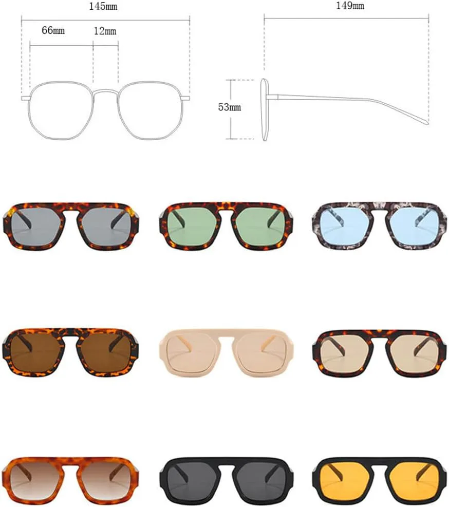 

Винтажные солнцезащитные очки для женщин, популярные солнцезащитные очки большого размера для мужчин, очки для активного отдыха, повседневные MTZJH, Black Yellow