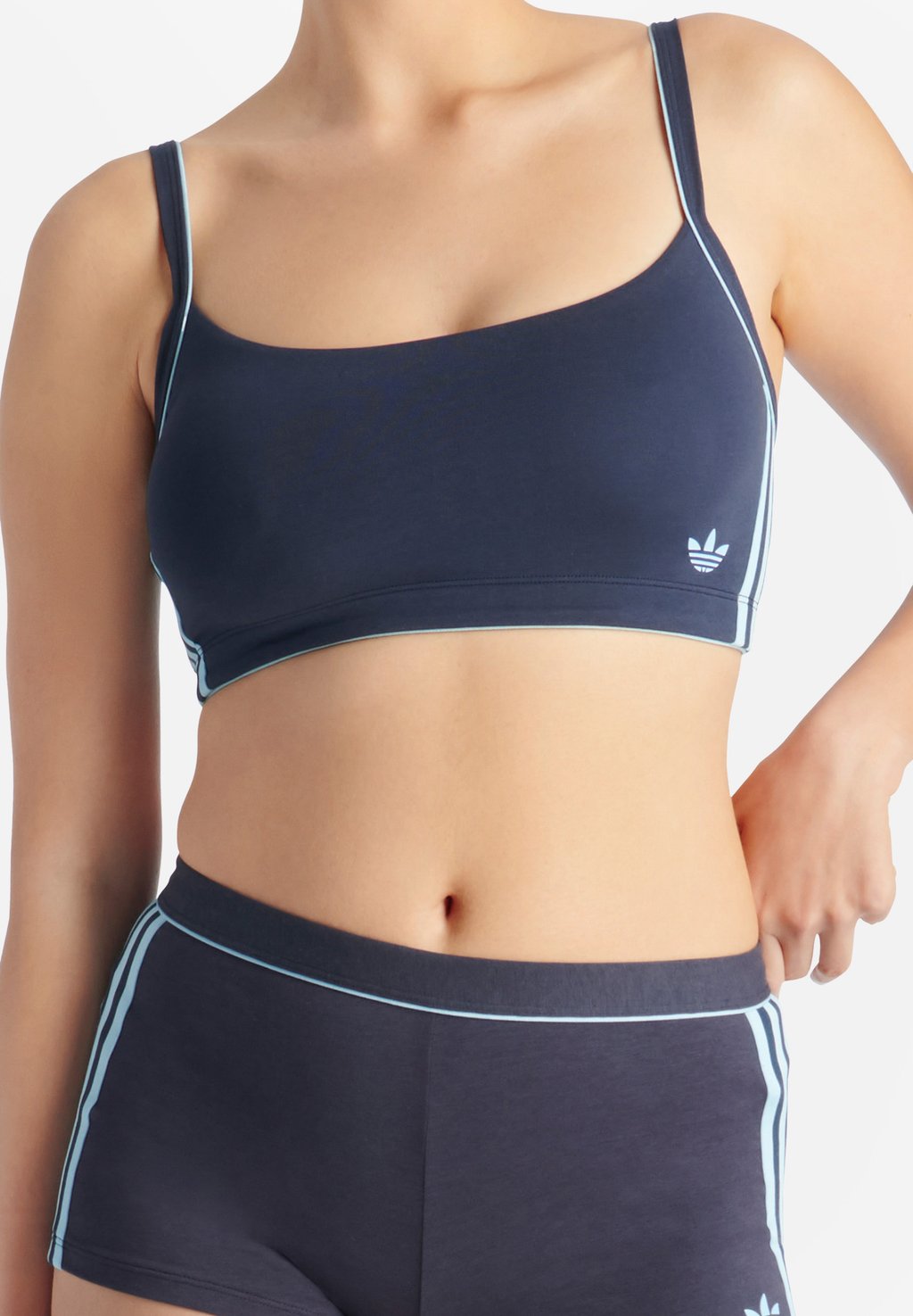 

Бюстье SCOOPED Adidas Originals, темно-синий