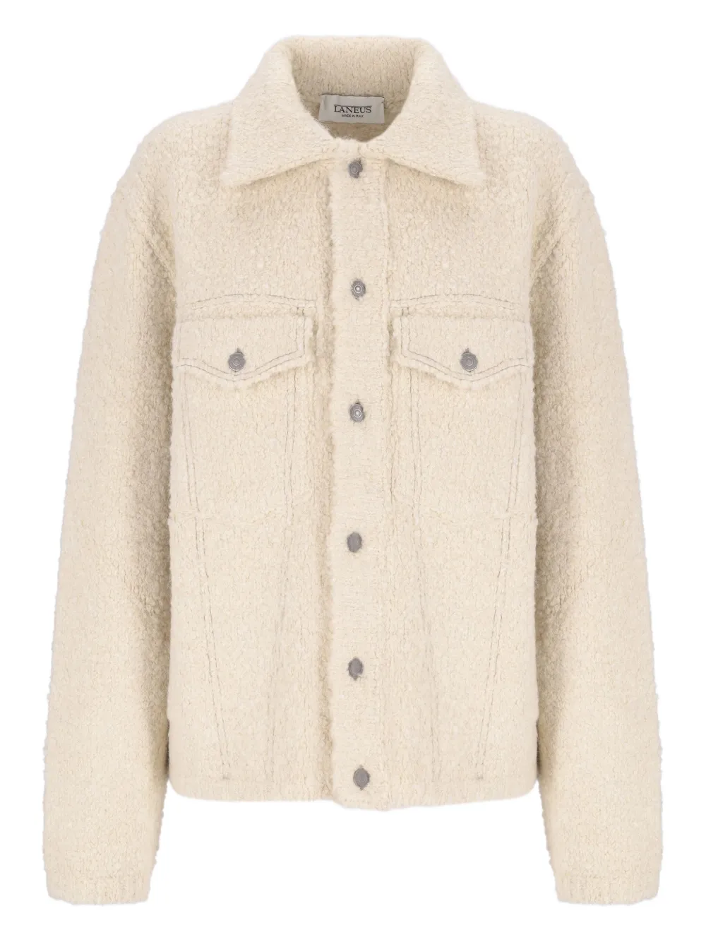 

Трикотажная куртка на пуговицах Laneus, нейтральный