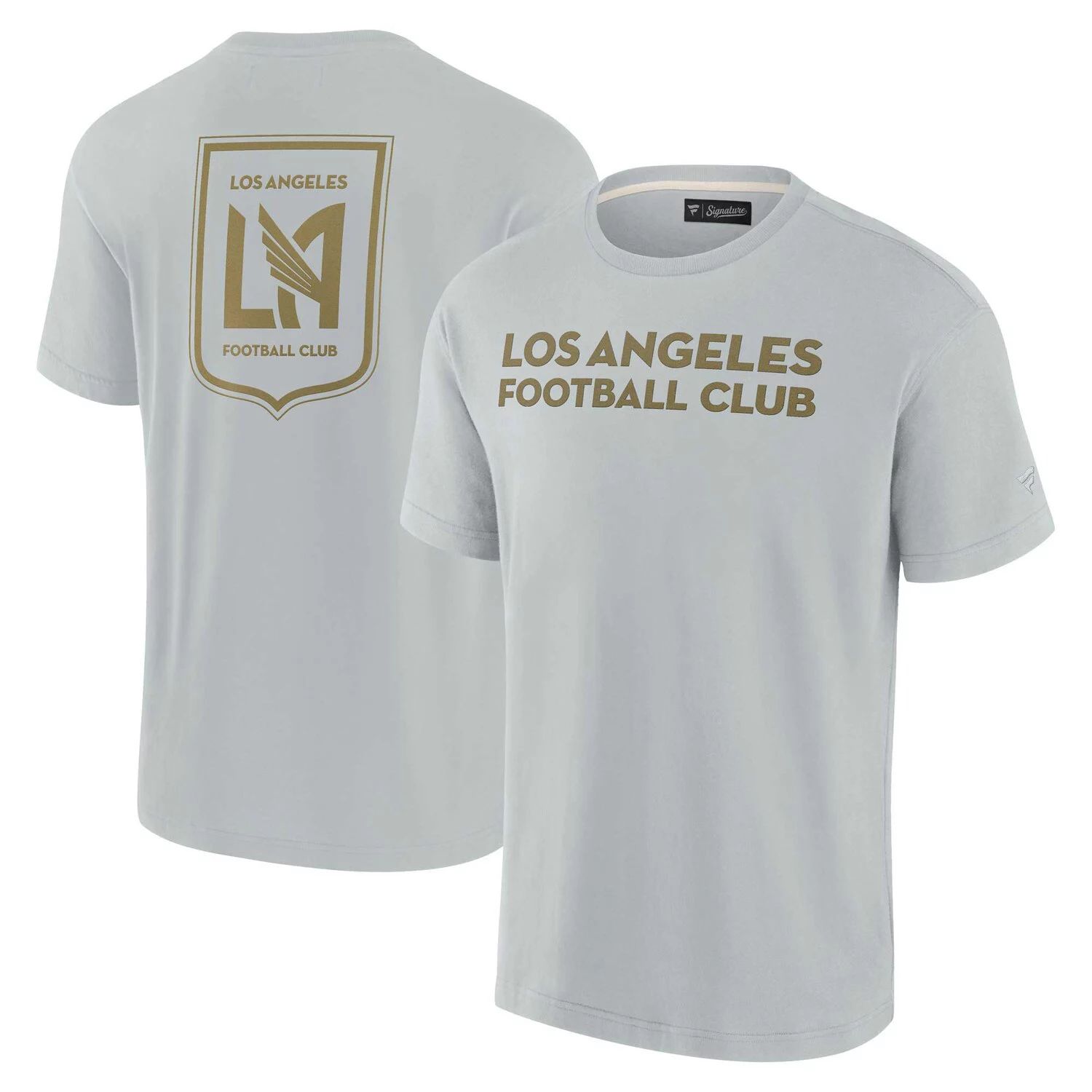 

Мужская футболка с логотипом Fanatics Signature серого цвета LAFC, Серый, Мужская футболка с логотипом Fanatics Signature серого цвета LAFC