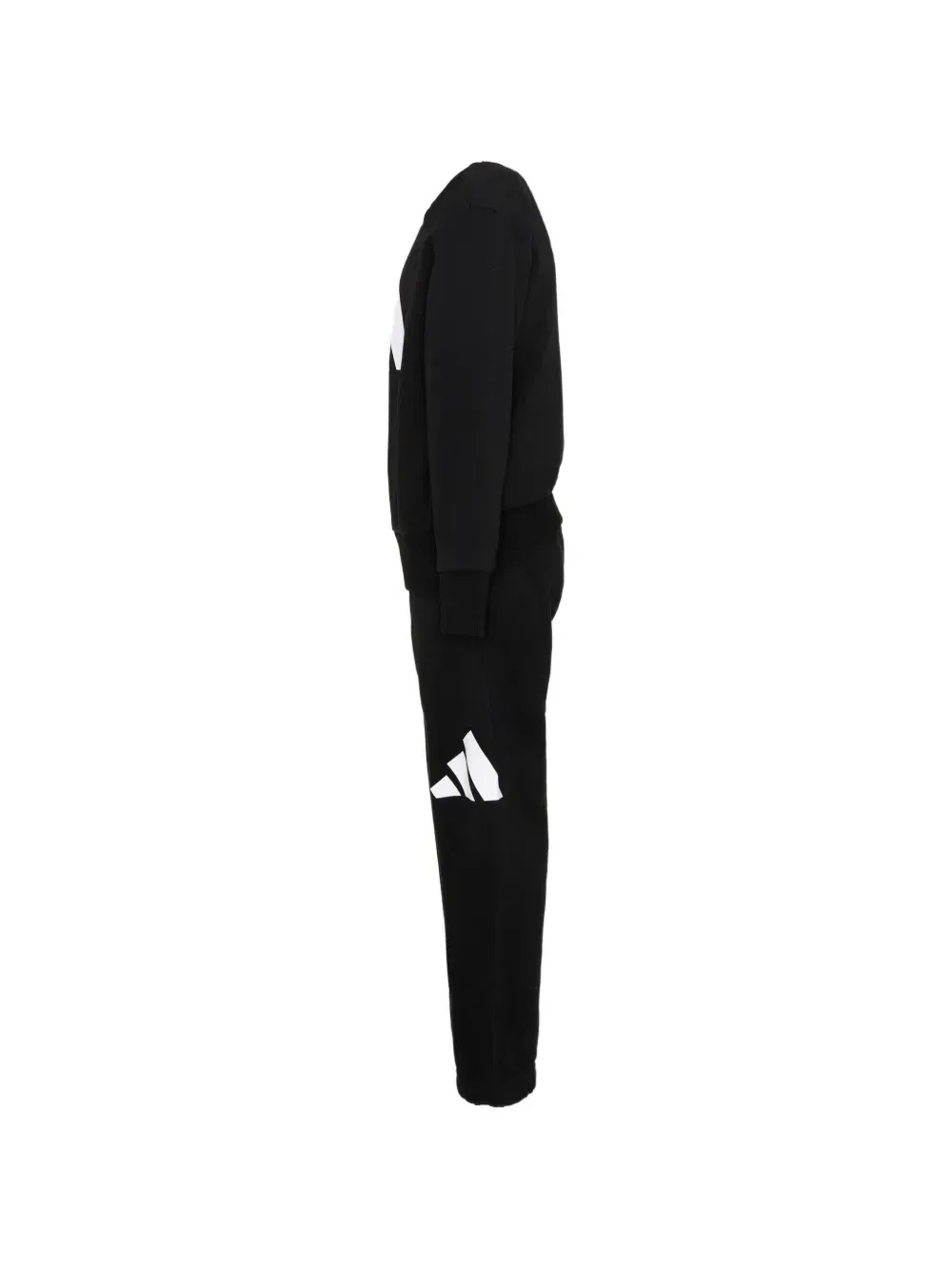 Спортивный костюм с логотипом (набор из двух предметов) Adidas Kids, черный — фото 3