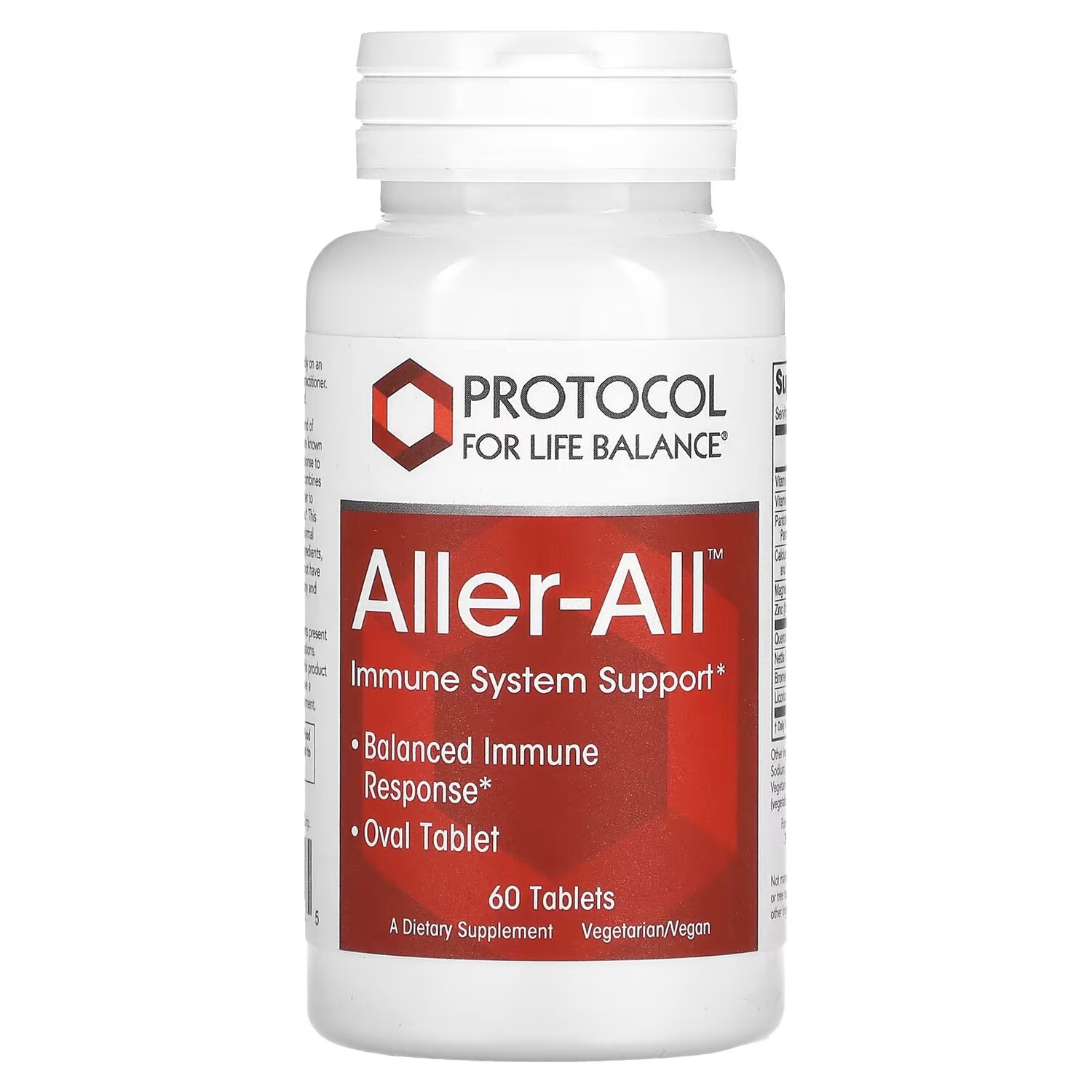 

Добавка Protocol for Life Balance Aller-All, 60 таблеток