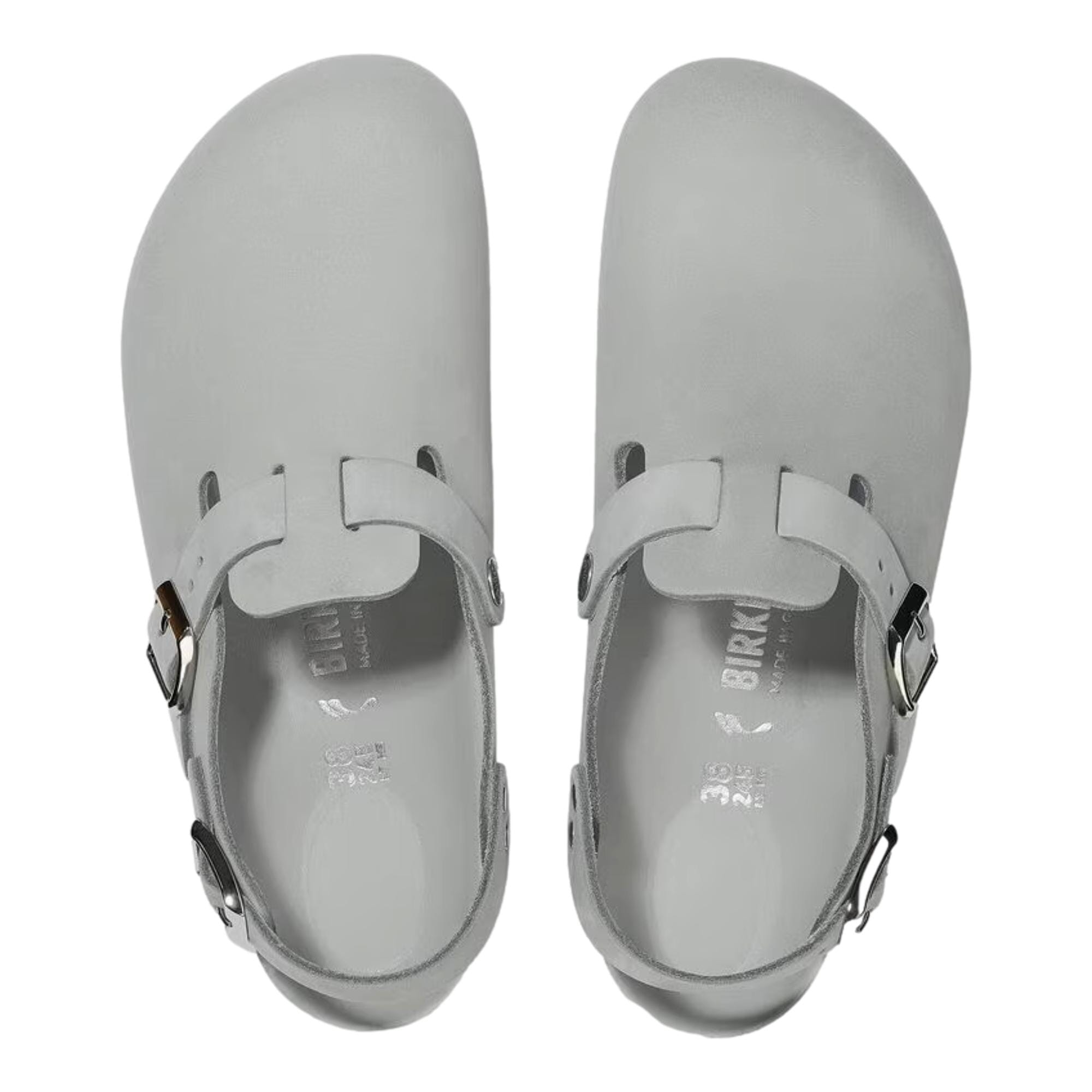Биркеншток Токио II Пьюр Сейдж 1029429 Женские мюли Birkenstock, серый — фото 3