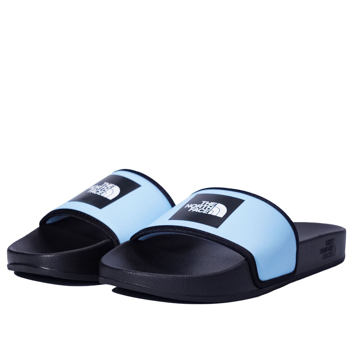 Тапочки (WMNS) THE NORTH FACE Base Camp Slides III 'Black Teal' NF0A5LVX-72Y, черный — фото 2