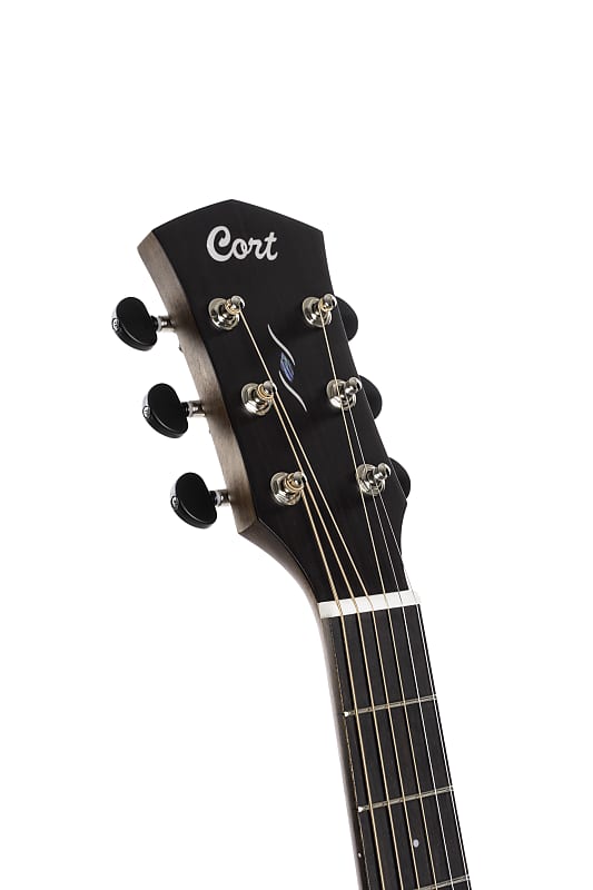 

Акустическая гитара Cort COREGAOPLB Core Series Acoustic Electric Cutaway Guitar. Solid Blackwood