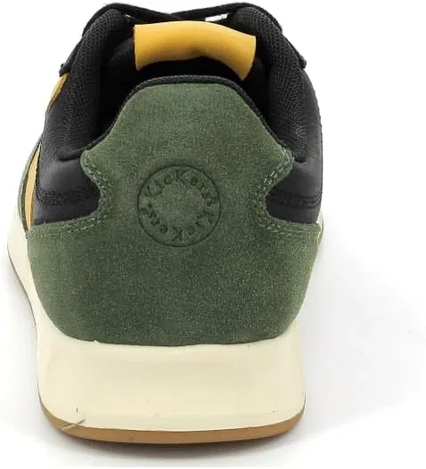 Мужские кроссовки Kickers Kick-krack, Black, Khaki, Beige — фото 3