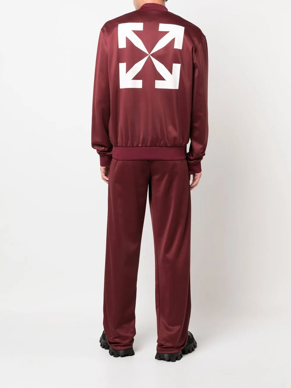 Спортивная куртка с логотипом Arrows OFF-WHITE, красный — фото 2