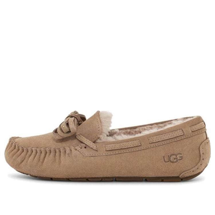 Тапочки (WMNS) UGG Dakota Bling Bow 'Beachwood' 1120880-BCHW, желто-коричневый