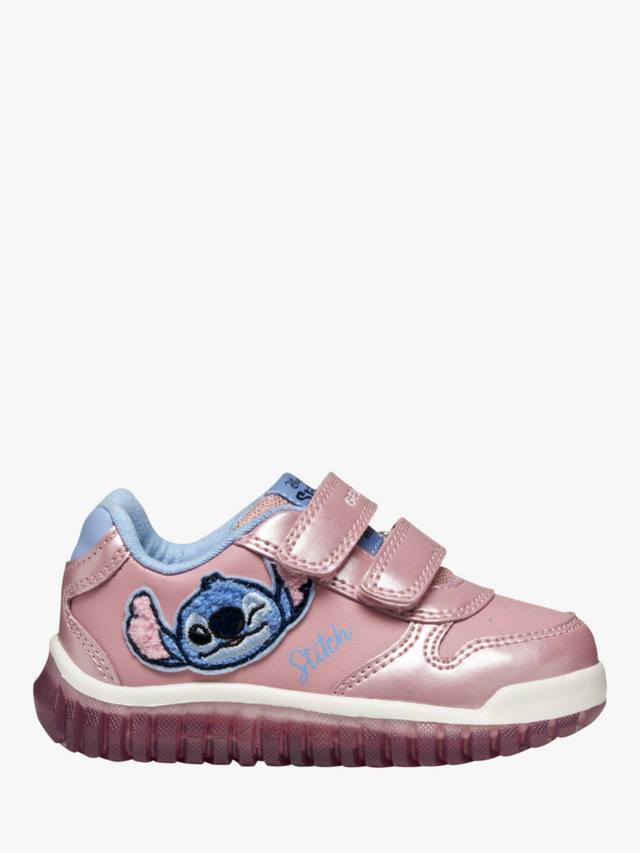 

Детские светящиеся кроссовки Lightyloo Disney Stitch Metallic Geox, Pink/Sky