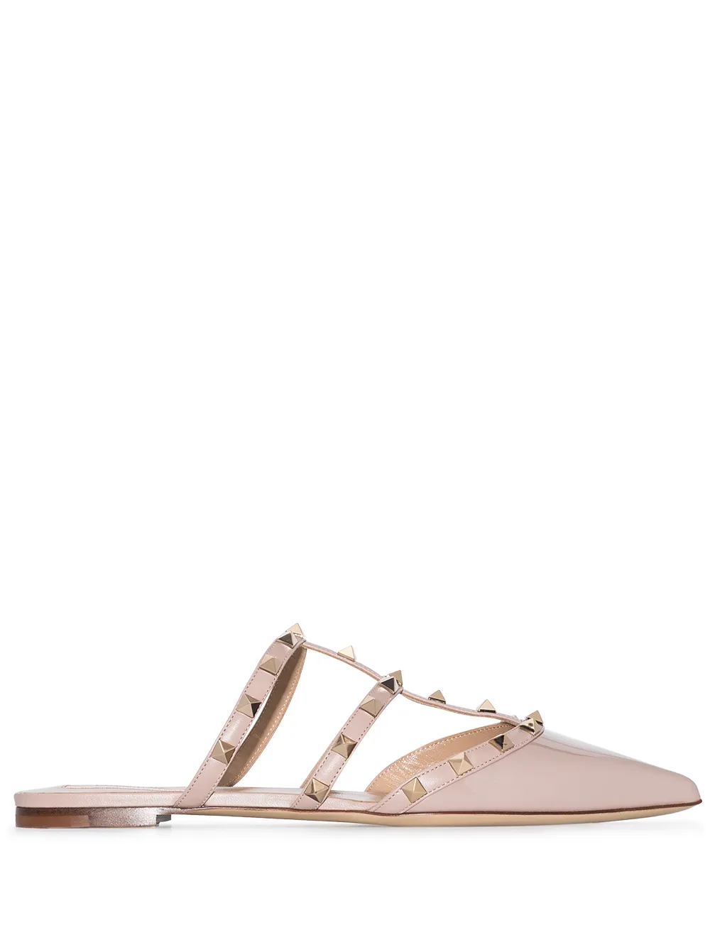 Босоножки Rockstud VALENTINO GARAVANI, нейтральный