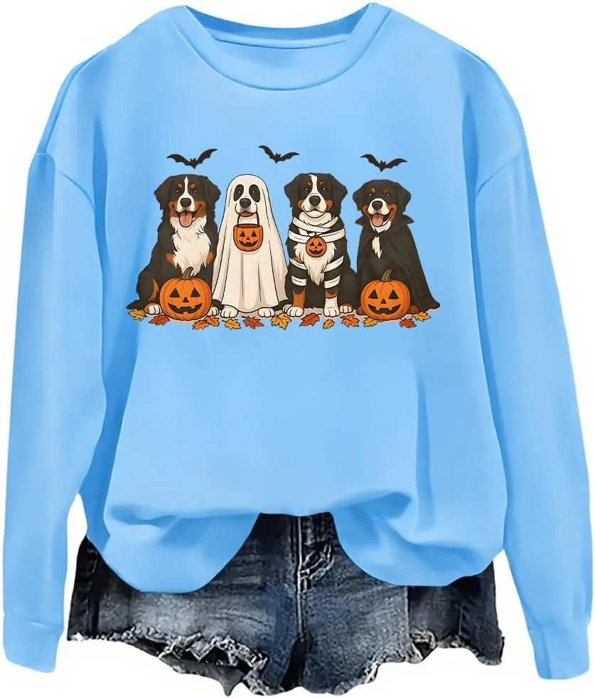 

Толстовка Bernese Mountain Dog Halloween woati