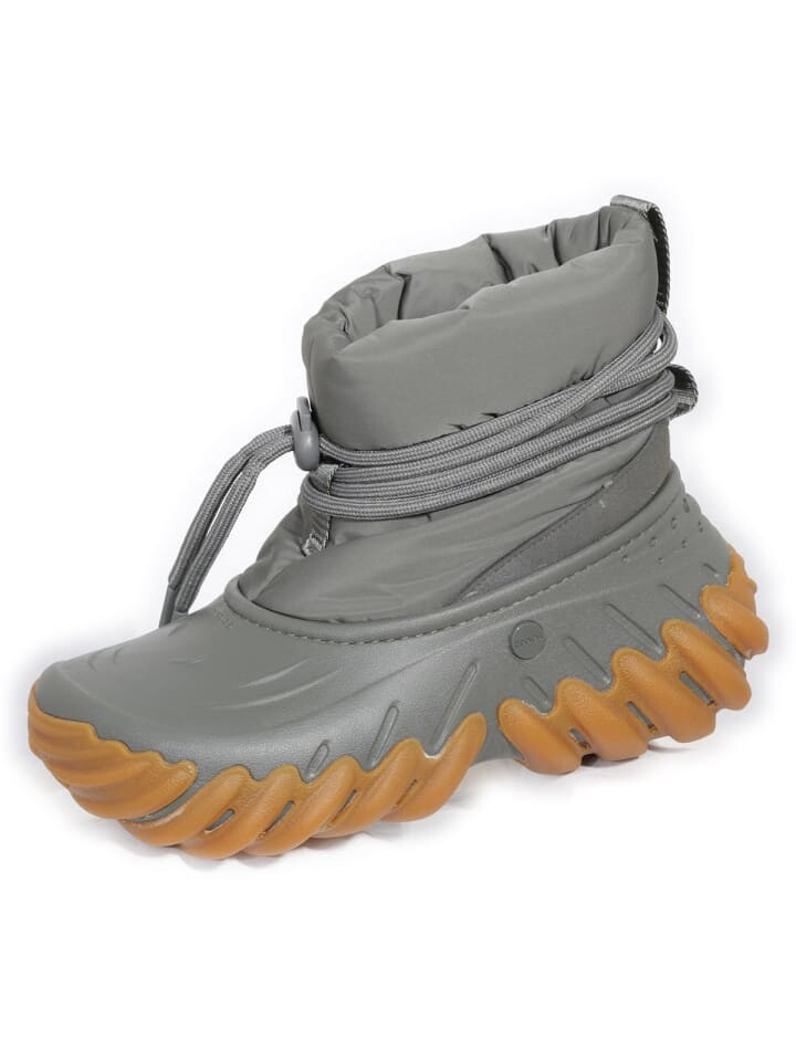 Сабо Crocs Stiefel 208716-3J5 Echo Boot, оливковый