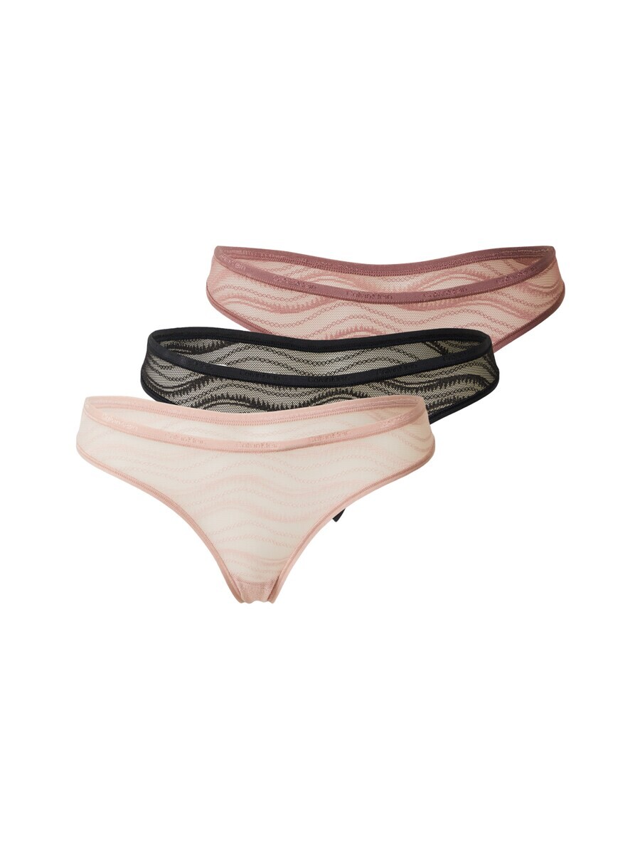 

Стринги Calvin Klein Underwear Thong, цвет magenta/black