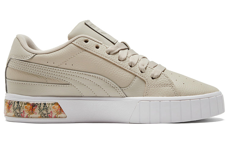 Кеды (WMNS) PUMA Cali Star Sneakers Beige, кремовый — фото 2