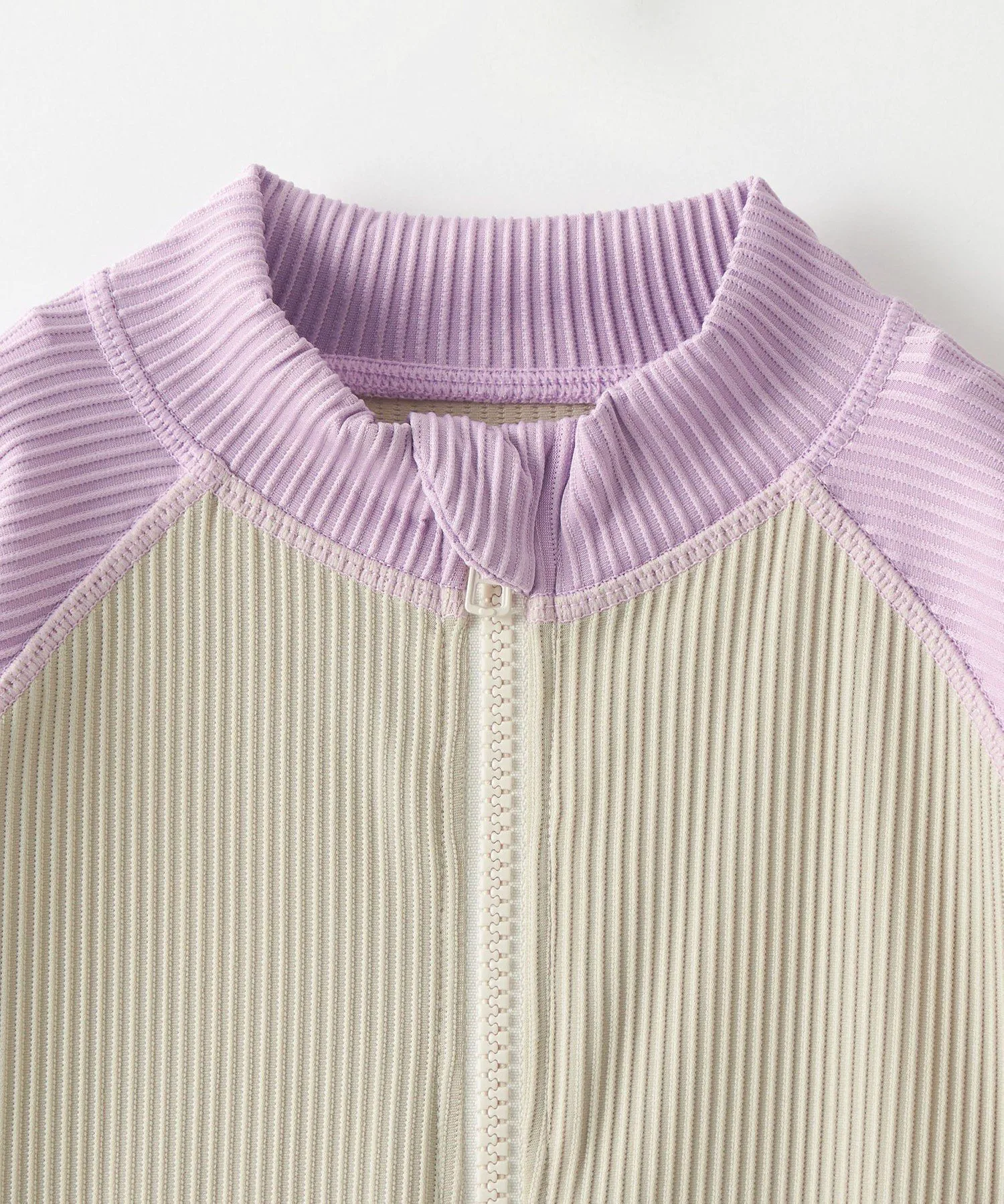 Купальник Двухцветная рашгард GLR / Детский 100-130 см United Arrows Green Label Relaxing, LILAC — фото 3